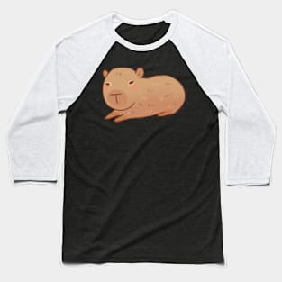 Capybara drawing Baseball T-Shirt